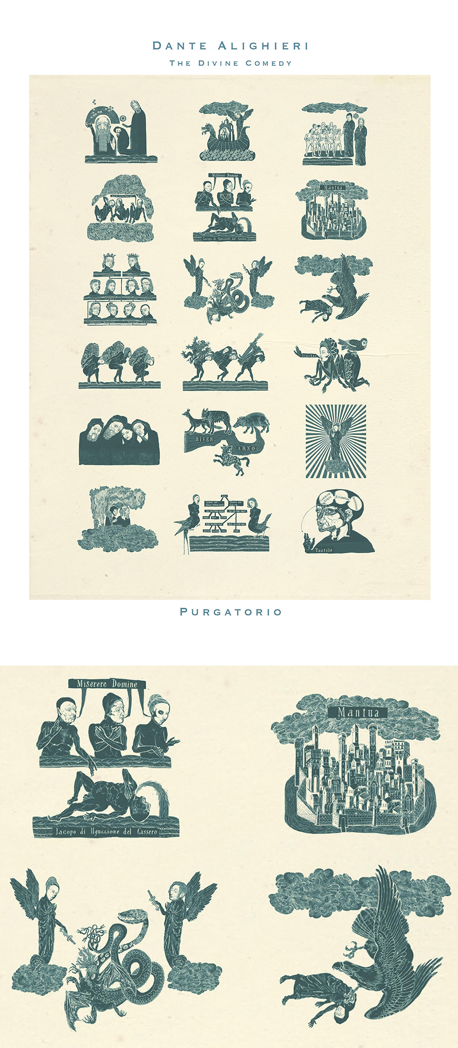 Neil Packer | The illustrations for Purgatory