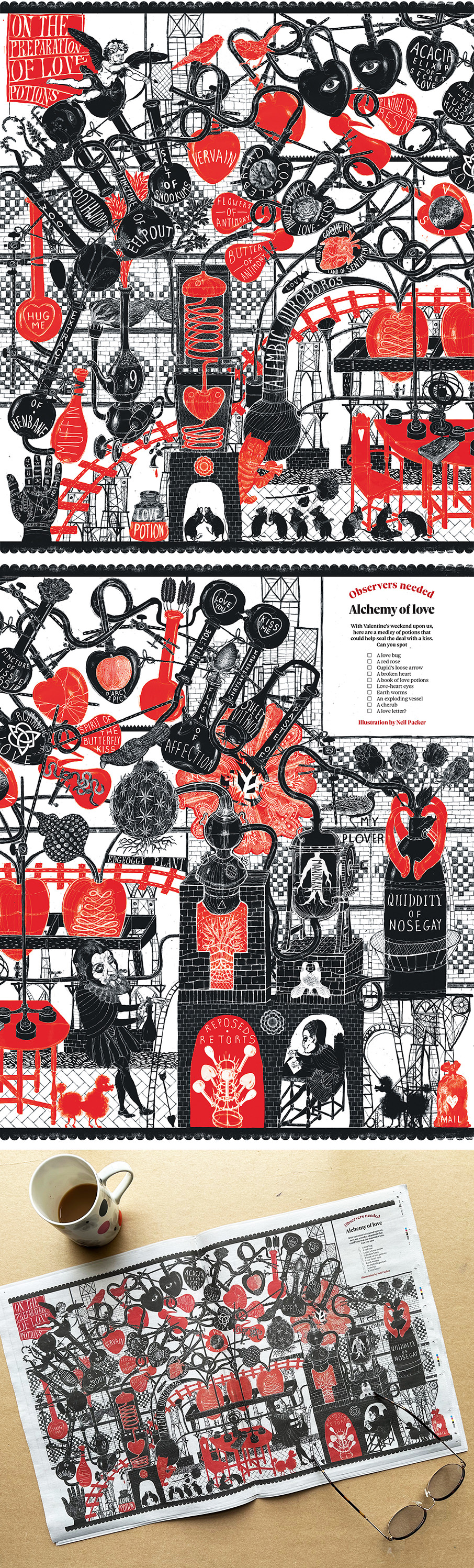 Neil Packer | On the Preparation of Love Potions