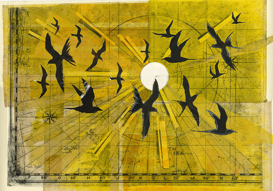 Olivia Lomenech Gill | Sun and birds