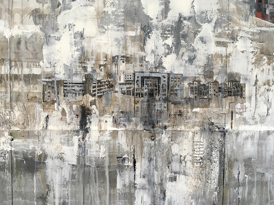 Olivia Lomenech Gill | Distant City, work in progress