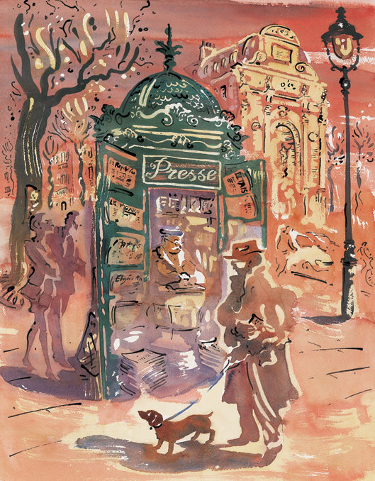 Paul Cox | Paris kiosk