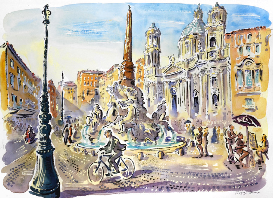 Paul Cox | Piazza Navona, Rome