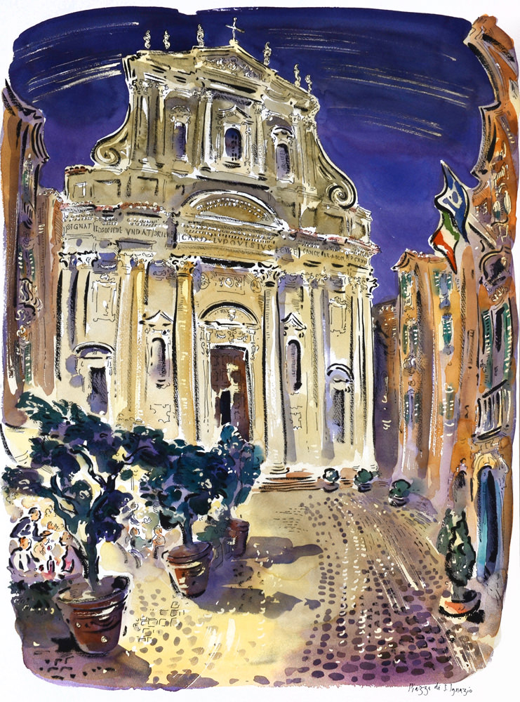 Paul Cox | Piazza di Sant 'Ignazio, Rome