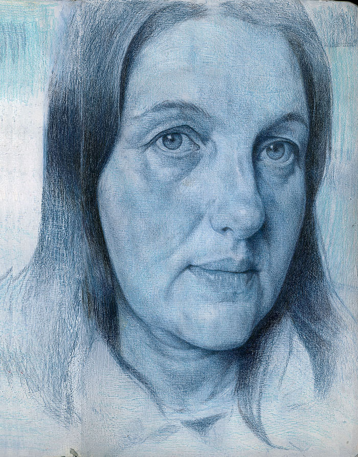 Simon Bartram | Nicola in pencil